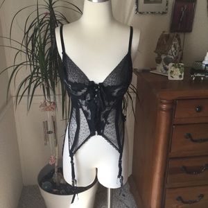 Sheer Black Corset